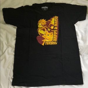 Black anime tee